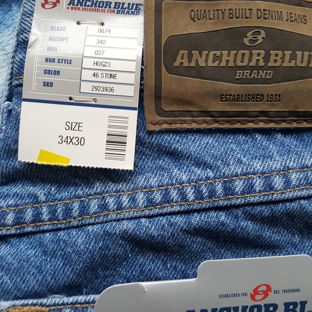 Anchor Blue Pants
